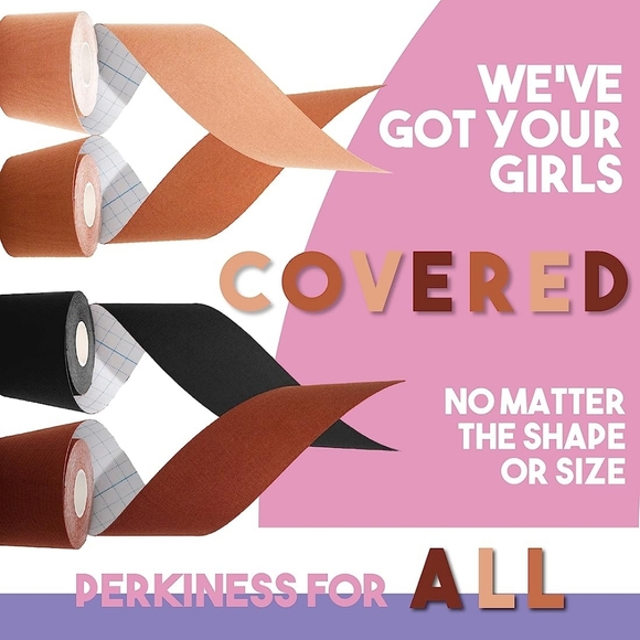 💖 Breast Lift Tape from A to DD Cup & Plus Sizes - Picture 6 of 7